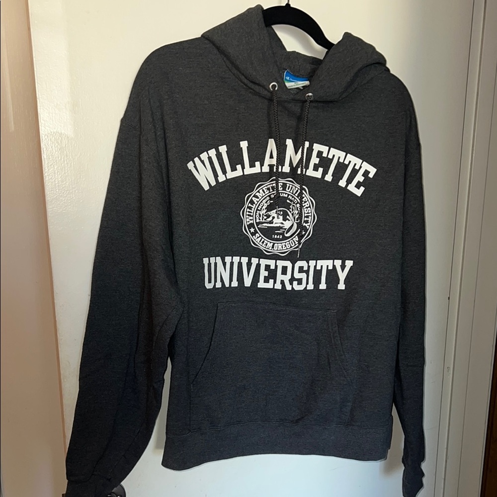 Willamette University Gray Hoodie